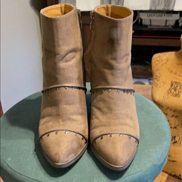 Report Studded Vegan Leather Boots - Picture 6 of 12